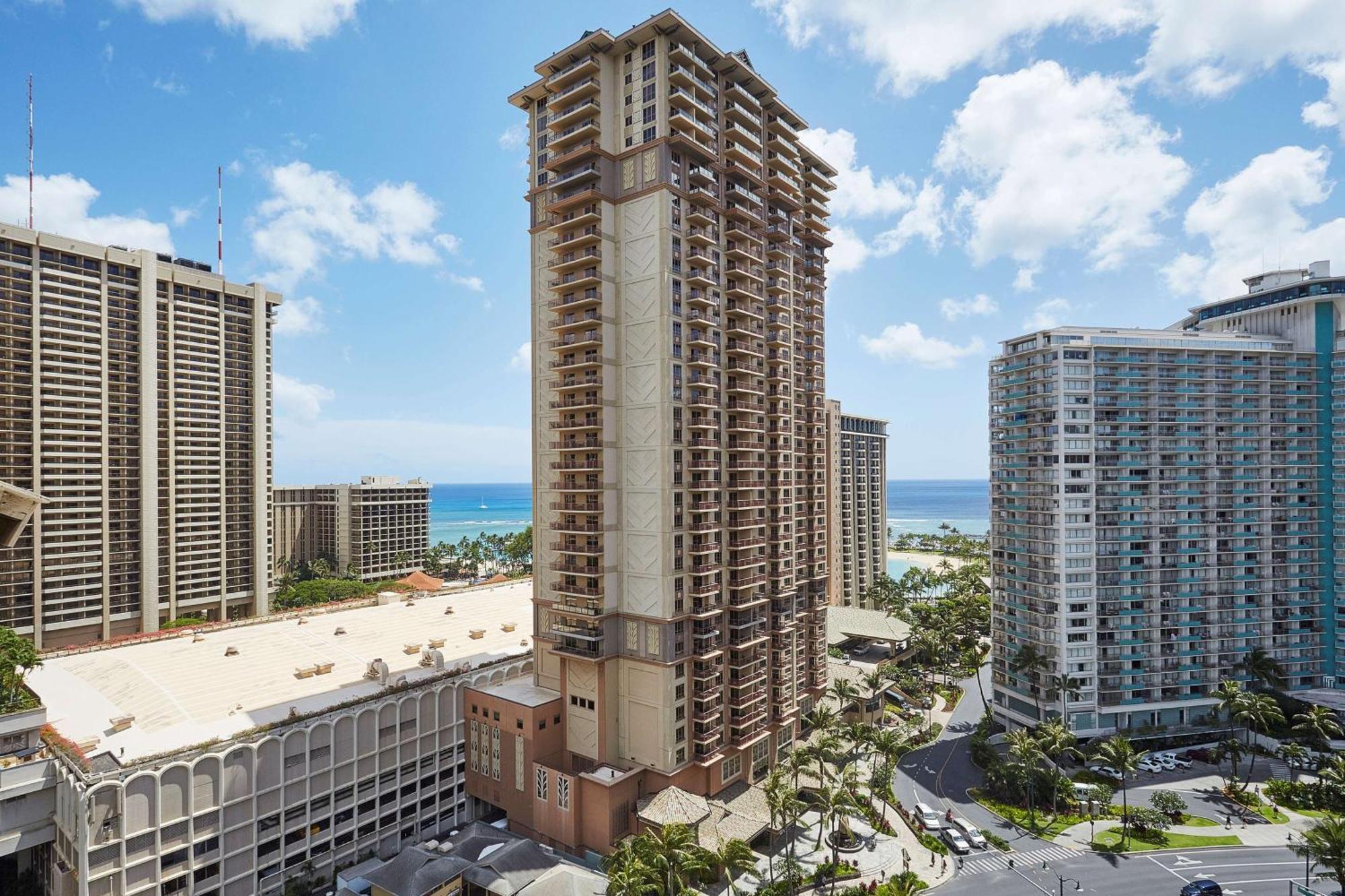 Hilton Grand Vacations Club Grand Waikikian Honolulu Hotel Bagian luar foto